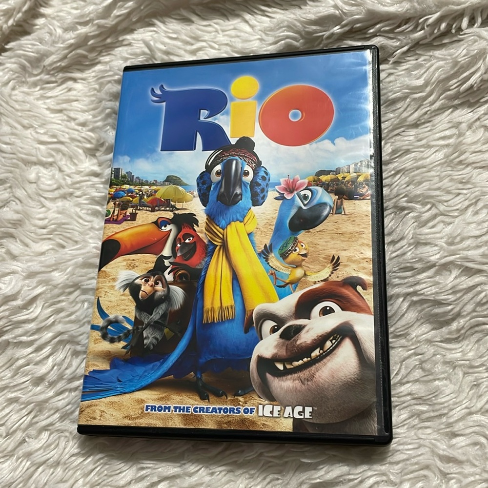 Rio DVD 2011 20th Century Fox Fabulous Movie 🍿